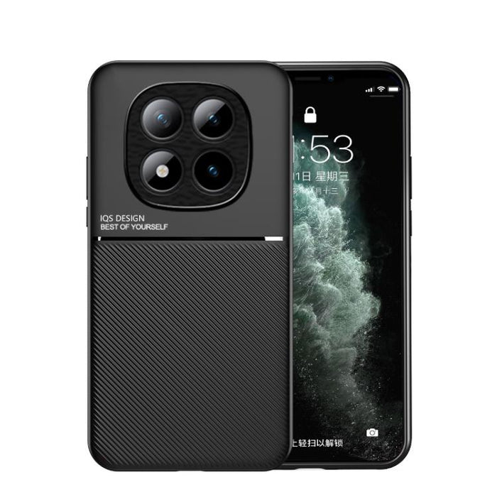 Funda para teléfono híbrida de policarbonato y TPU con diseño magnético con tiras inclinadas clásicas, For Redmi Turbo 5 Max 5G / Poco X8 Pro Max 5G, For Redmi Turbo 5 5G / Poco X8 Pro 5G, For Redmi Note 15 Pro+ 5G 163.3mm / Poco M8 Pro 5G             ...