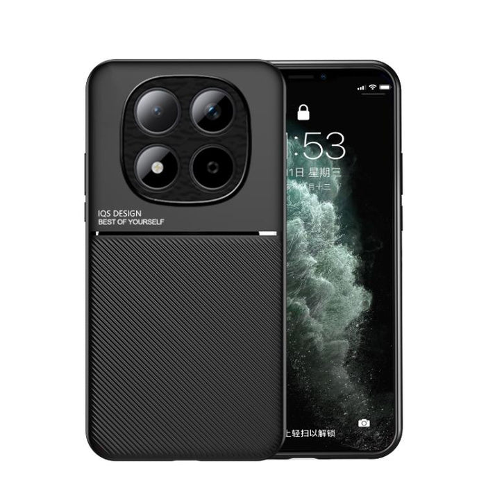 Funda para teléfono híbrida de policarbonato y TPU con diseño magnético con tiras inclinadas clásicas, For Redmi Turbo 5 Max 5G / Poco X8 Pro Max 5G, For Redmi Turbo 5 5G / Poco X8 Pro 5G, For Redmi Note 15 Pro+ 5G 163.3mm / Poco M8 Pro 5G             ...