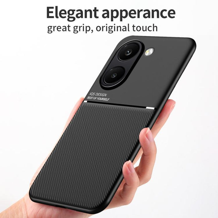 Funda para teléfono híbrida de policarbonato y TPU con diseño magnético con tiras inclinadas clásicas, For Redmi Turbo 5 Max 5G / Poco X8 Pro Max 5G, For Redmi Turbo 5 5G / Poco X8 Pro 5G, For Redmi Note 15 Pro+ 5G 163.3mm / Poco M8 Pro 5G             ...