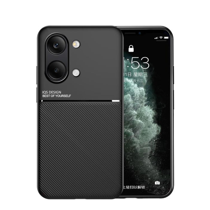 Funda para teléfono híbrida de policarbonato y TPU con diseño magnético con tiras inclinadas clásicas, For Redmi Turbo 5 Max 5G / Poco X8 Pro Max 5G, For Redmi Turbo 5 5G / Poco X8 Pro 5G, For Redmi Note 15 Pro+ 5G 163.3mm / Poco M8 Pro 5G             ...
