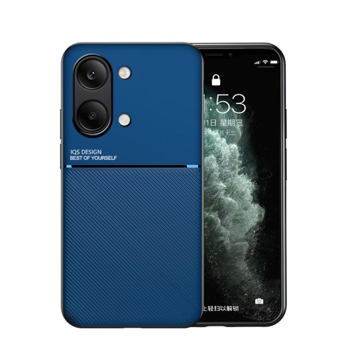 Funda para teléfono híbrida de policarbonato y TPU con diseño magnético con tiras inclinadas clásicas, For Redmi Turbo 5 Max 5G / Poco X8 Pro Max 5G, For Redmi Turbo 5 5G / Poco X8 Pro 5G, For Redmi Note 15 Pro+ 5G 163.3mm / Poco M8 Pro 5G             ...