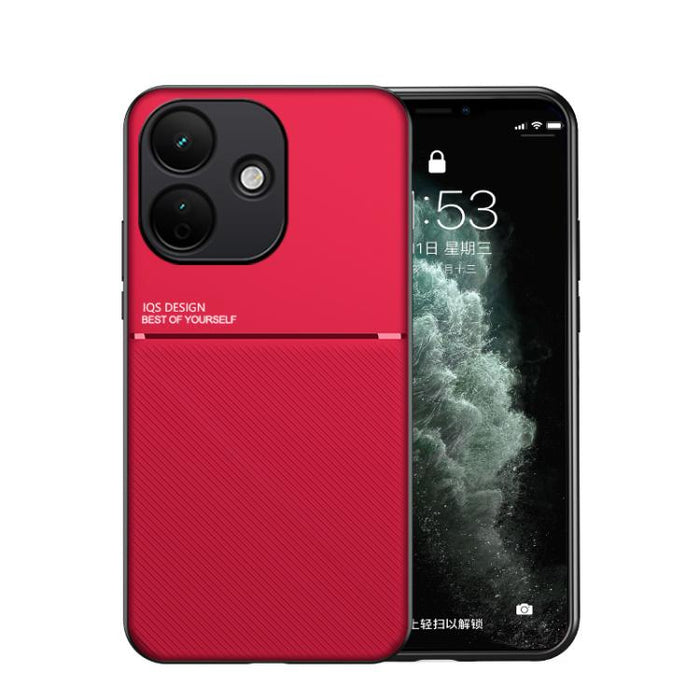 Funda para teléfono híbrida de policarbonato y TPU con diseño magnético con tiras inclinadas clásicas, For Redmi Turbo 5 Max 5G / Poco X8 Pro Max 5G, For Redmi Turbo 5 5G / Poco X8 Pro 5G, For Redmi Note 15 Pro+ 5G 163.3mm / Poco M8 Pro 5G             ...