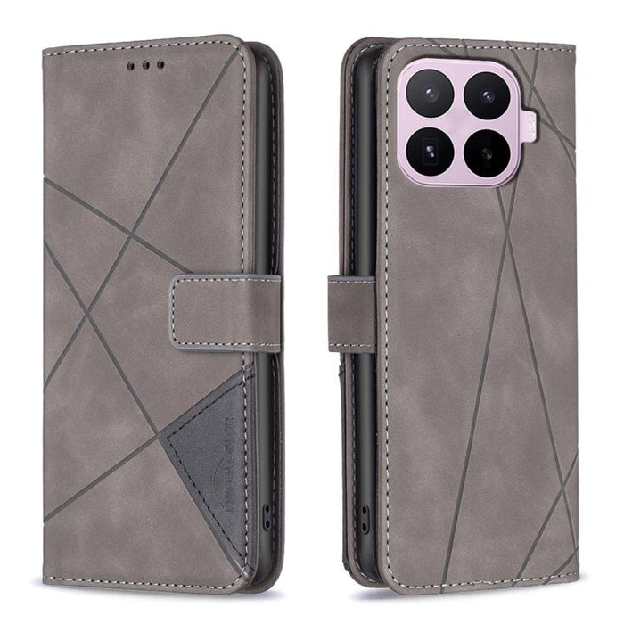 Funda de cuero para teléfono con textura de rombos y hebilla magnética, For Xiaomi 17T Pro 5G, For Xiaomi 17T 5G, For Xiaomi Poco M7 4G 169mm, For Xiaomi 15T Pro 5G, For Xiaomi 15T 5G, For Xiaomi Poco F7 5G Global, For Xiaomi Poco C71                  ...