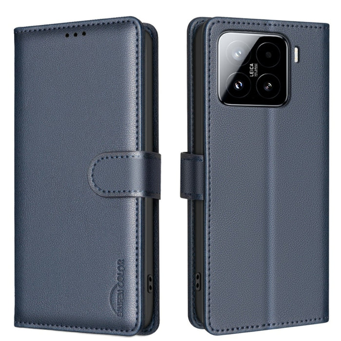 Funda de cuero antirrobo para teléfono con textura de lichi y RFID, For Xiaomi 17T Pro 5G, For Xiaomi 17T 5G, For Xiaomi Poco M7 4G 169mm, For Xiaomi 15T Pro 5G, For Xiaomi 15T 5G, For Xiaomi Poco F7 5G Global, For Xiaomi Poco C71                      ...