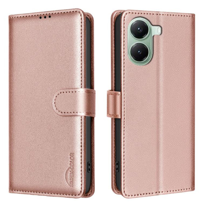 Funda de cuero antirrobo para teléfono con textura de lichi y RFID, For Xiaomi 17T Pro 5G, For Xiaomi 17T 5G, For Xiaomi Poco M7 4G 169mm, For Xiaomi 15T Pro 5G, For Xiaomi 15T 5G, For Xiaomi Poco F7 5G Global, For Xiaomi Poco C71                      ...
