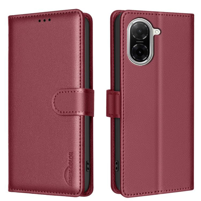 Funda de cuero antirrobo para teléfono con textura de lichi y RFID, For Xiaomi 17T Pro 5G, For Xiaomi 17T 5G, For Xiaomi Poco M7 4G 169mm, For Xiaomi 15T Pro 5G, For Xiaomi 15T 5G, For Xiaomi Poco F7 5G Global, For Xiaomi Poco C71                      ...