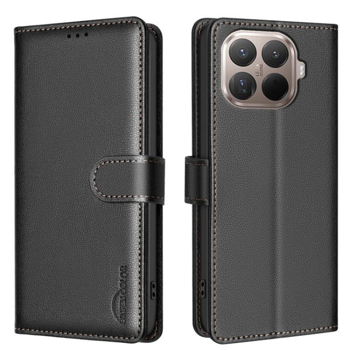 Funda de cuero antirrobo para teléfono con textura de lichi y RFID, For Xiaomi 17T Pro 5G, For Xiaomi 17T 5G, For Xiaomi Poco M7 4G 169mm, For Xiaomi 15T Pro 5G, For Xiaomi 15T 5G, For Xiaomi Poco F7 5G Global, For Xiaomi Poco C71                      ...
