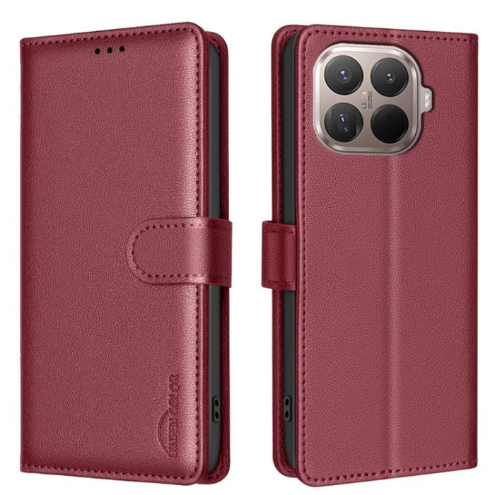 Funda de cuero antirrobo para teléfono con textura de lichi y RFID, For Xiaomi 17T Pro 5G, For Xiaomi 17T 5G, For Xiaomi Poco M7 4G 169mm, For Xiaomi 15T Pro 5G, For Xiaomi 15T 5G, For Xiaomi Poco F7 5G Global, For Xiaomi Poco C71                      ...