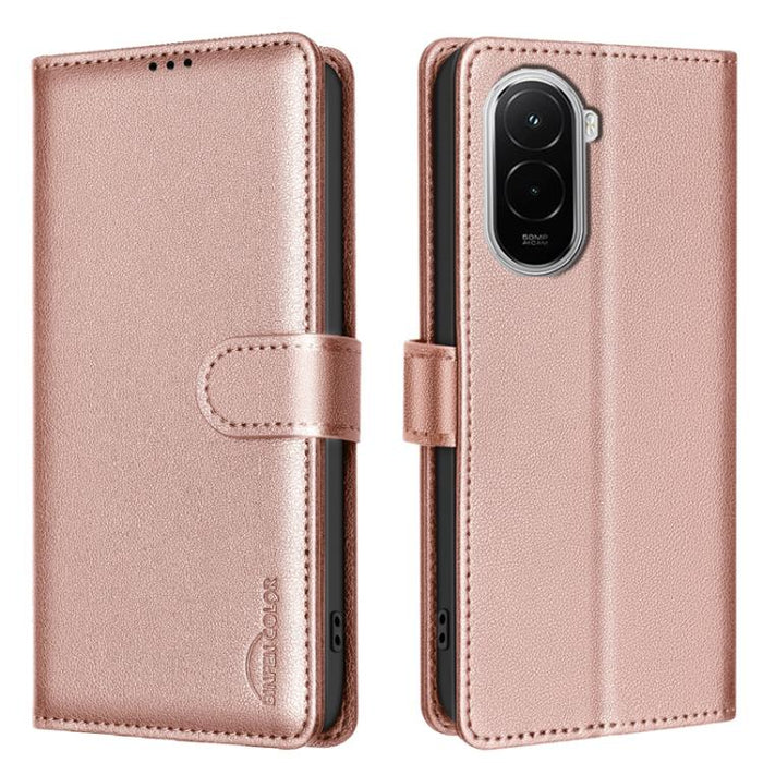 Funda de cuero antirrobo para teléfono con textura de lichi y RFID, For Xiaomi 17T Pro 5G, For Xiaomi 17T 5G, For Xiaomi Poco M7 4G 169mm, For Xiaomi 15T Pro 5G, For Xiaomi 15T 5G, For Xiaomi Poco F7 5G Global, For Xiaomi Poco C71                      ...
