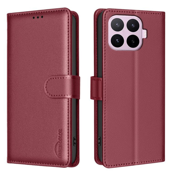 Funda de cuero antirrobo para teléfono con textura de lichi y RFID, For Xiaomi 17T Pro 5G, For Xiaomi 17T 5G, For Xiaomi Poco M7 4G 169mm, For Xiaomi 15T Pro 5G, For Xiaomi 15T 5G, For Xiaomi Poco F7 5G Global, For Xiaomi Poco C71                      ...