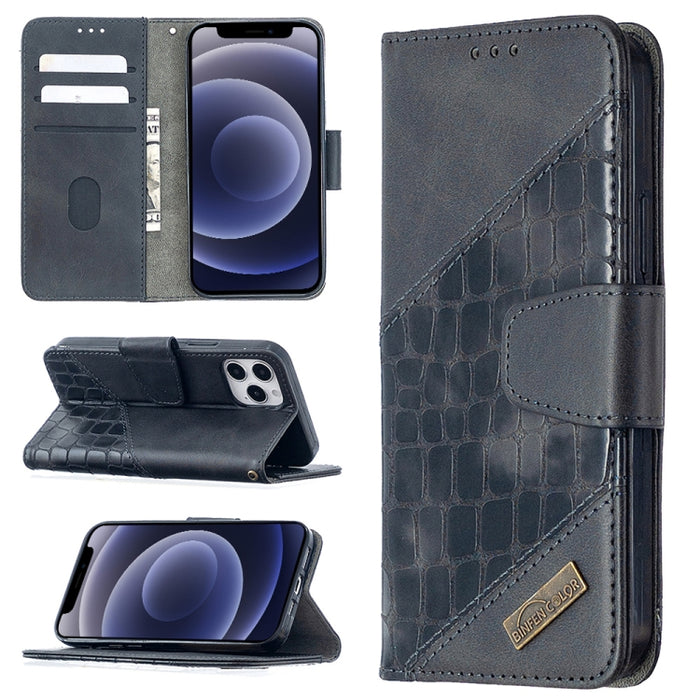 Funda de cuero PU con tapa horizontal y textura de cocodrilo a juego con billetera, soporte y ranuras para tarjetas, For iPhone 12 mini, For iPhone 12 / 12 Pro, For iPhone 12 Pro Max, For Nokia 5.3, For Xiaomi Redmi 9A, For Xiaomi Redmi 9C             ...