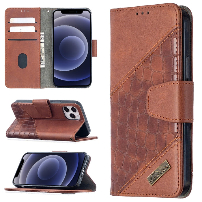 Funda de cuero PU con tapa horizontal y textura de cocodrilo a juego con billetera, soporte y ranuras para tarjetas, For iPhone 12 mini, For iPhone 12 / 12 Pro, For iPhone 12 Pro Max, For Nokia 5.3, For Xiaomi Redmi 9A, For Xiaomi Redmi 9C             ...