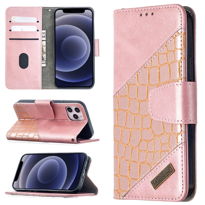 Funda de cuero PU con tapa horizontal y textura de cocodrilo a juego con billetera, soporte y ranuras para tarjetas, For iPhone 12 mini, For iPhone 12 / 12 Pro, For iPhone 12 Pro Max, For Nokia 5.3, For Xiaomi Redmi 9A, For Xiaomi Redmi 9C             ...