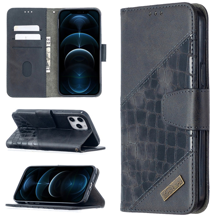 Funda de cuero PU con tapa horizontal y textura de cocodrilo a juego con billetera, soporte y ranuras para tarjetas, For iPhone 12 mini, For iPhone 12 / 12 Pro, For iPhone 12 Pro Max, For Nokia 5.3, For Xiaomi Redmi 9A, For Xiaomi Redmi 9C             ...