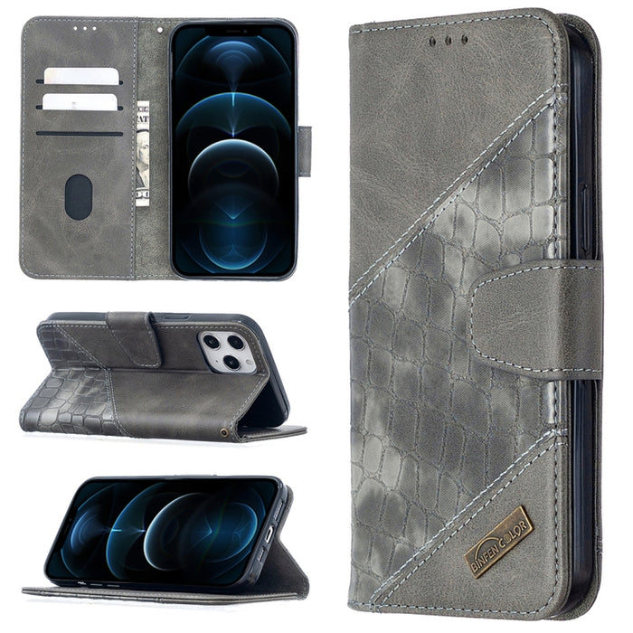 Funda de cuero PU con tapa horizontal y textura de cocodrilo a juego con billetera, soporte y ranuras para tarjetas, For iPhone 12 mini, For iPhone 12 / 12 Pro, For iPhone 12 Pro Max, For Nokia 5.3, For Xiaomi Redmi 9A, For Xiaomi Redmi 9C             ...