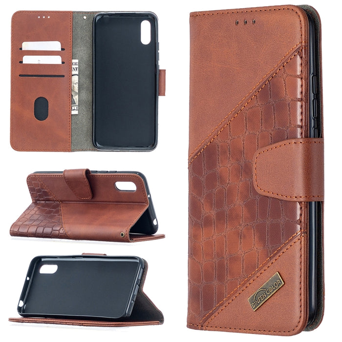 Funda de cuero PU con tapa horizontal y textura de cocodrilo a juego con billetera, soporte y ranuras para tarjetas, For iPhone 12 mini, For iPhone 12 / 12 Pro, For iPhone 12 Pro Max, For Nokia 5.3, For Xiaomi Redmi 9A, For Xiaomi Redmi 9C             ...