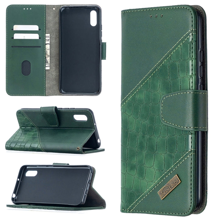 Funda de cuero PU con tapa horizontal y textura de cocodrilo a juego con billetera, soporte y ranuras para tarjetas, For iPhone 12 mini, For iPhone 12 / 12 Pro, For iPhone 12 Pro Max, For Nokia 5.3, For Xiaomi Redmi 9A, For Xiaomi Redmi 9C             ...