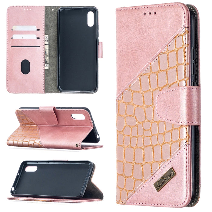 Funda de cuero PU con tapa horizontal y textura de cocodrilo a juego con billetera, soporte y ranuras para tarjetas, For iPhone 12 mini, For iPhone 12 / 12 Pro, For iPhone 12 Pro Max, For Nokia 5.3, For Xiaomi Redmi 9A, For Xiaomi Redmi 9C             ...
