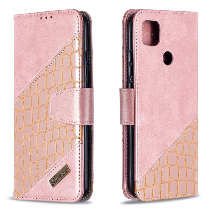 Funda de cuero PU con tapa horizontal y textura de cocodrilo a juego con billetera, soporte y ranuras para tarjetas, For iPhone 12 mini, For iPhone 12 / 12 Pro, For iPhone 12 Pro Max, For Nokia 5.3, For Xiaomi Redmi 9A, For Xiaomi Redmi 9C             ...
