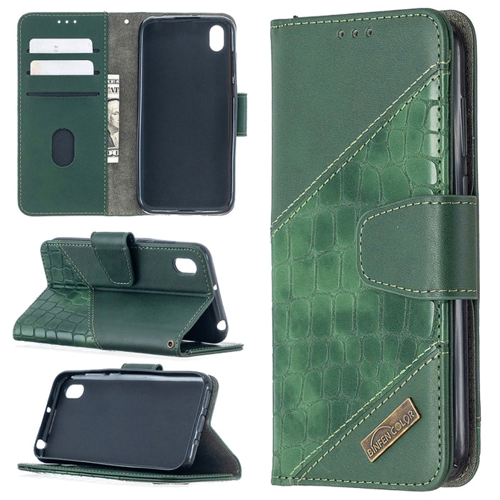 Funda de cuero PU con tapa horizontal y textura de cocodrilo a juego con billetera, soporte y ranuras para tarjetas, For iPhone 12 mini, For iPhone 12 / 12 Pro, For iPhone 12 Pro Max, For Nokia 5.3, For Xiaomi Redmi 9A, For Xiaomi Redmi 9C             ...