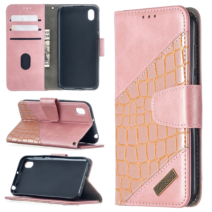 Funda de cuero PU con tapa horizontal y textura de cocodrilo a juego con billetera, soporte y ranuras para tarjetas, For iPhone 12 mini, For iPhone 12 / 12 Pro, For iPhone 12 Pro Max, For Nokia 5.3, For Xiaomi Redmi 9A, For Xiaomi Redmi 9C             ...