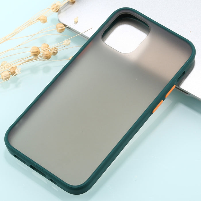Skin Feel Series Estuche protector de TPU + PC esmerilado a prueba de golpes