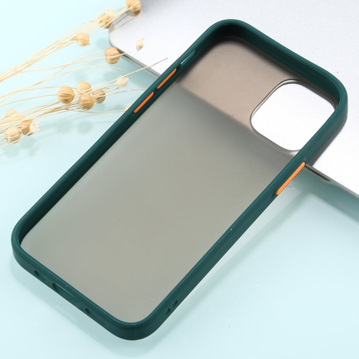 Skin Feel Series Estuche protector de TPU + PC esmerilado a prueba de golpes
