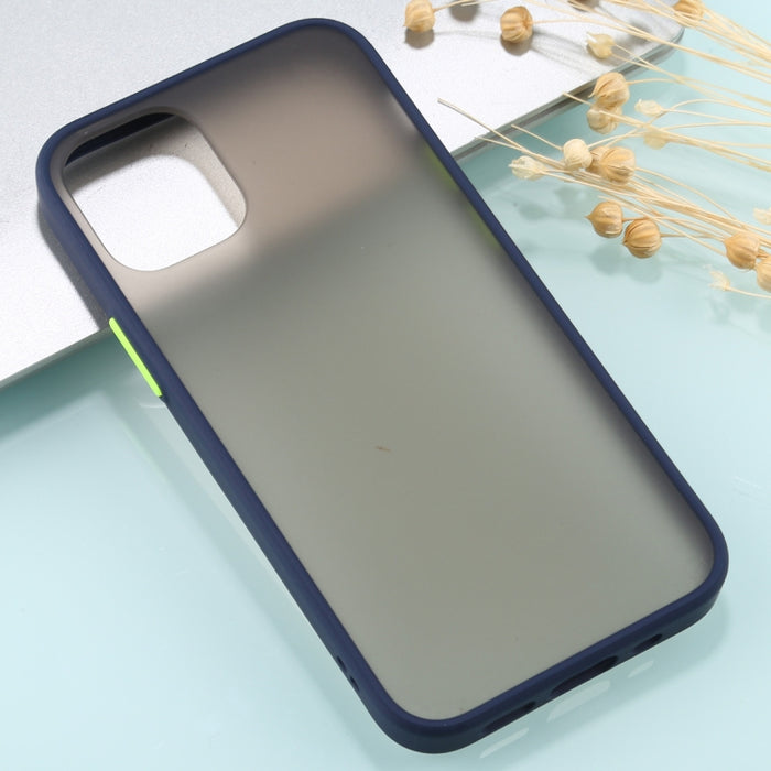 Skin Feel Series Estuche protector de TPU + PC esmerilado a prueba de golpes