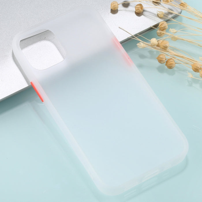 Skin Feel Series Estuche protector de TPU + PC esmerilado a prueba de golpes