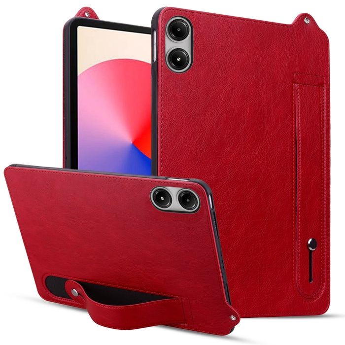 Funda para tableta con parte trasera de cuero TPU y correa para la muñeca, For Xiaomi Redmi Pad 2 SE 9.7 2026, For Xiaomi Redmi K Pad 2 8.8 2026, For Xiaomi Pad 8 / 8 Pro / 7 / 7 Pro, For Xiaomi Redmi Pad 2 Pro / Pro 12.1, For Xiaomi Redmi K Pad       ...