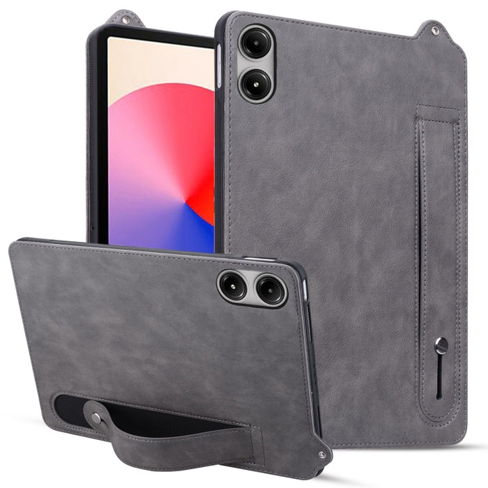 Funda para tableta con parte trasera de cuero TPU y correa para la muñeca, For Xiaomi Redmi Pad 2 SE 9.7 2026, For Xiaomi Redmi K Pad 2 8.8 2026, For Xiaomi Pad 8 / 8 Pro / 7 / 7 Pro, For Xiaomi Redmi Pad 2 Pro / Pro 12.1, For Xiaomi Redmi K Pad       ...