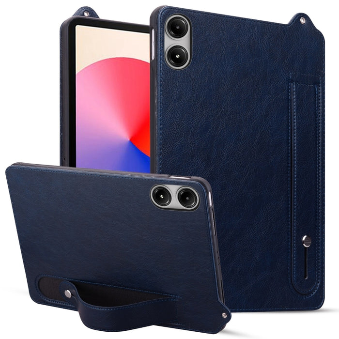 Funda para tableta con parte trasera de cuero TPU y correa para la muñeca, For Xiaomi Redmi Pad 2 SE 9.7 2026, For Xiaomi Redmi K Pad 2 8.8 2026, For Xiaomi Pad 8 / 8 Pro / 7 / 7 Pro, For Xiaomi Redmi Pad 2 Pro / Pro 12.1, For Xiaomi Redmi K Pad       ...
