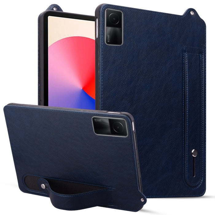 Funda para tableta con parte trasera de cuero TPU y correa para la muñeca, For Xiaomi Redmi Pad 2 SE 9.7 2026, For Xiaomi Redmi K Pad 2 8.8 2026, For Xiaomi Pad 8 / 8 Pro / 7 / 7 Pro, For Xiaomi Redmi Pad 2 Pro / Pro 12.1, For Xiaomi Redmi K Pad       ...