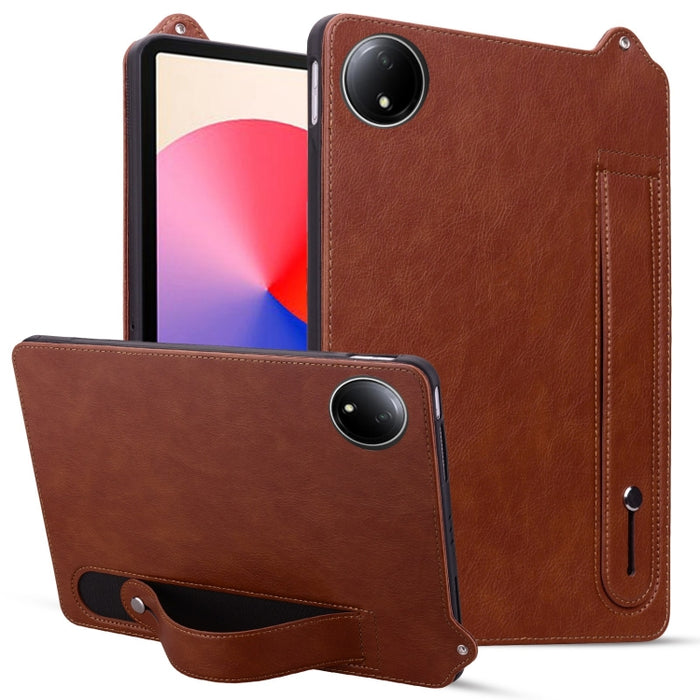 Funda para tableta con parte trasera de cuero TPU y correa para la muñeca, For Xiaomi Redmi Pad 2 SE 9.7 2026, For Xiaomi Redmi K Pad 2 8.8 2026, For Xiaomi Pad 8 / 8 Pro / 7 / 7 Pro, For Xiaomi Redmi Pad 2 Pro / Pro 12.1, For Xiaomi Redmi K Pad       ...