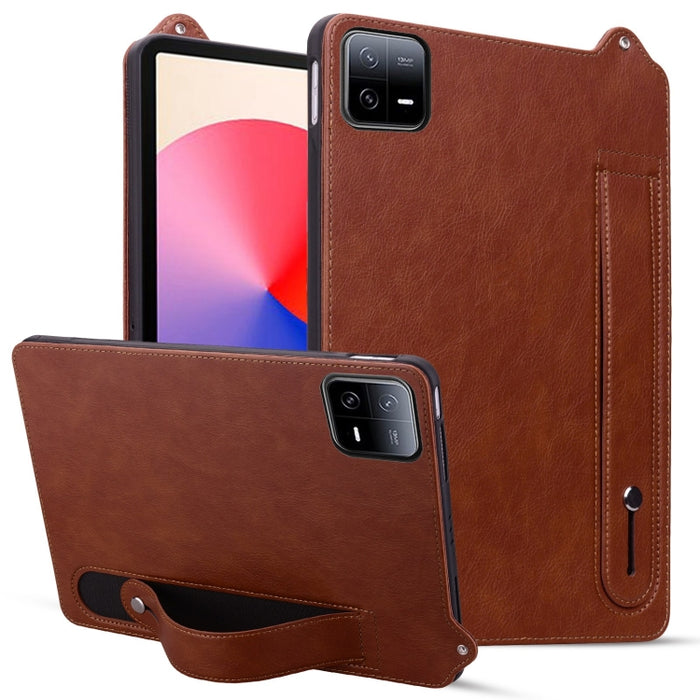 Funda para tableta con parte trasera de cuero TPU y correa para la muñeca, For Xiaomi Redmi Pad 2 SE 9.7 2026, For Xiaomi Redmi K Pad 2 8.8 2026, For Xiaomi Pad 8 / 8 Pro / 7 / 7 Pro, For Xiaomi Redmi Pad 2 Pro / Pro 12.1, For Xiaomi Redmi K Pad       ...