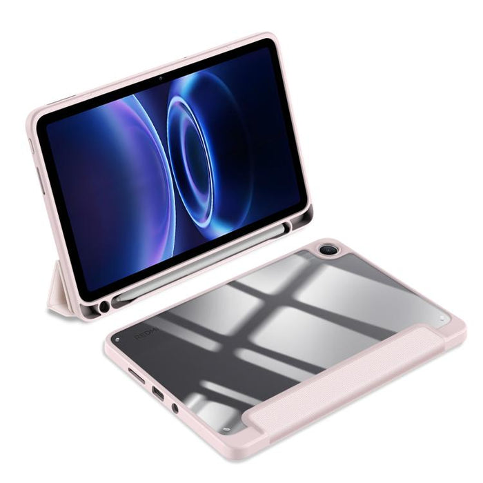 Funda de cuero antideslizante para tableta DUX DUCIS serie TOBY con función de suspensión y activación, For Redmi Pad 2 SE 9.7 inch 2026, For Xiaomi Pad 8 / 8 Pro / 7 / 7 Pro