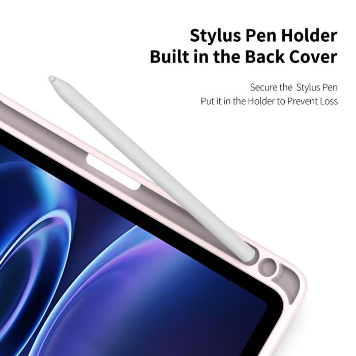 Funda de cuero antideslizante para tableta DUX DUCIS serie TOBY con función de suspensión y activación, For Redmi Pad 2 SE 9.7 inch 2026, For Xiaomi Pad 8 / 8 Pro / 7 / 7 Pro