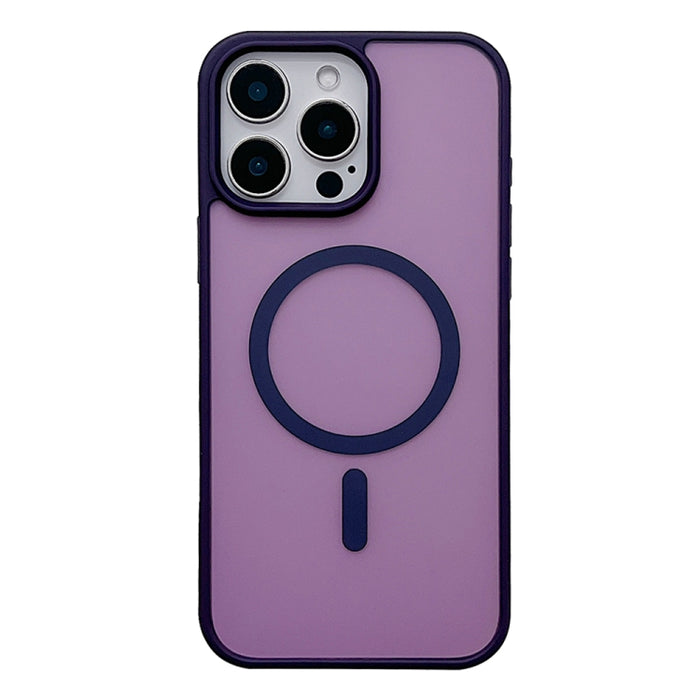 Funda para teléfono MagSafe con tacto de piel esmerilada, For iPhone 12, For iPhone 12 Pro Max, For iPhone 12 Pro, For iPhone 11 Pro Max, For iPhone 11, For iPhone 11 Pro