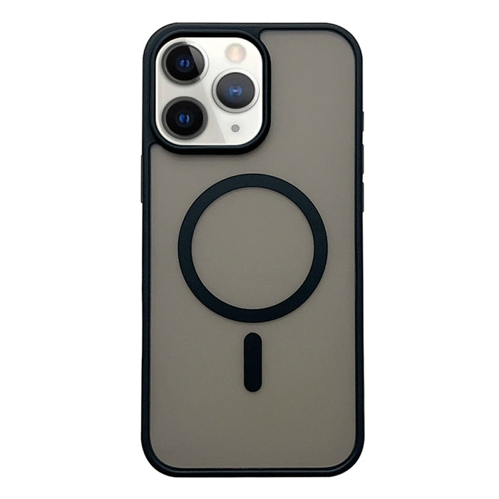 Funda para teléfono MagSafe con tacto de piel esmerilada, For iPhone 12, For iPhone 12 Pro Max, For iPhone 12 Pro, For iPhone 11 Pro Max, For iPhone 11, For iPhone 11 Pro