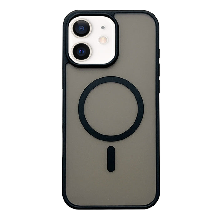 Funda para teléfono MagSafe con tacto de piel esmerilada, For iPhone 12, For iPhone 12 Pro Max, For iPhone 12 Pro, For iPhone 11 Pro Max, For iPhone 11, For iPhone 11 Pro