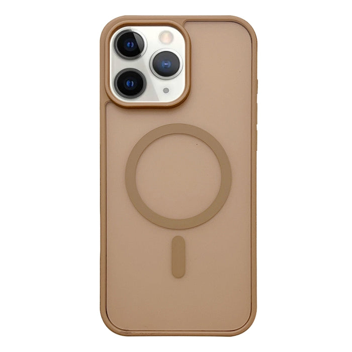 Funda para teléfono MagSafe con tacto de piel esmerilada, For iPhone 12, For iPhone 12 Pro Max, For iPhone 12 Pro, For iPhone 11 Pro Max, For iPhone 11, For iPhone 11 Pro
