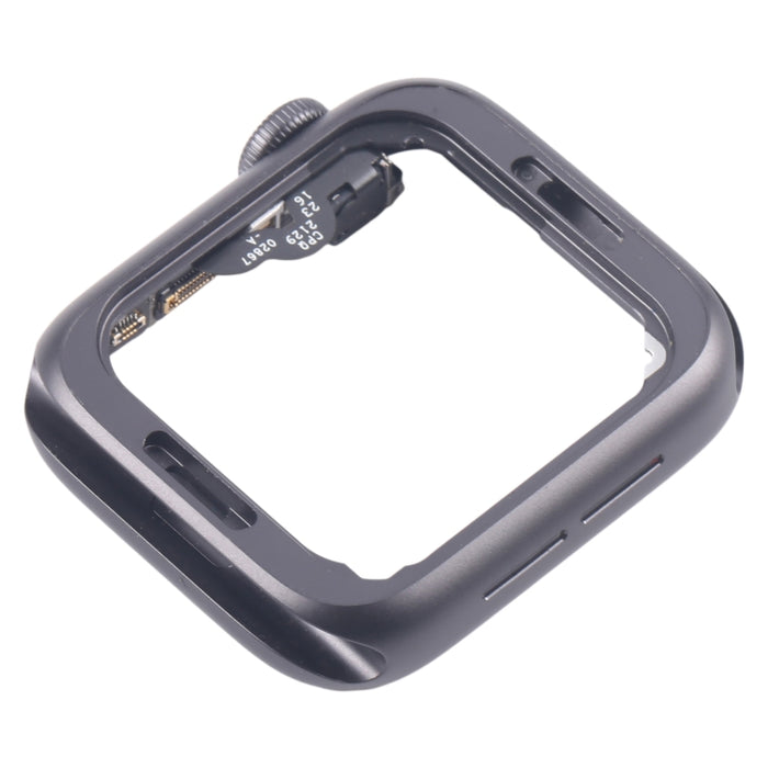 Placa de bisel con marco intermedio de aleación de aluminio y eje de giro de corona Cable flexible, For Apple Watch SE 2020 40MM LTE, For Apple Watch SE 2020 40MM GPS, For Apple Watch Series SE 2020 44MM LTE, For Apple Watch SE 2020 44MM GPS           ...