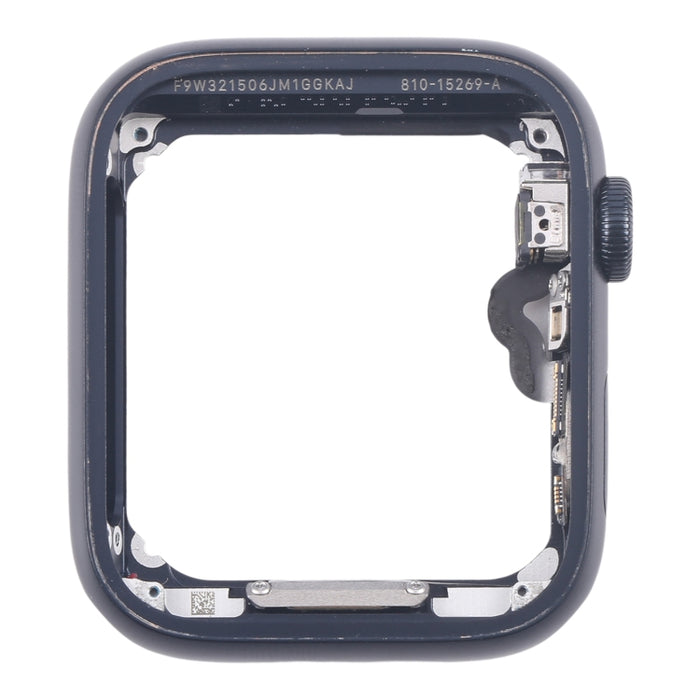 Placa de bisel con marco intermedio de aleación de aluminio y eje de giro de corona Cable flexible, For Apple Watch SE 2022 40MM LTE, For Apple Watch SE 2022 40MM GPS, For Apple Watch SE 2022 44MM LTE, For Apple Watch SE 2022 44MM GPS