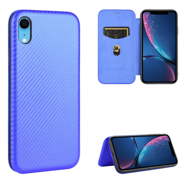 Textura de fibra de carbono Flip horizontal magnético TPU + PC + Funda de cuero PU con ranura para tarjeta, For iPhone 11 Pro, For iPhone 6 / 6s, For iPhone 6 Plus / 6s Plus, For iPhone 11 Pro Max, For iPhone 11, For iPhone 12 mini, For iPhone 12 / 12 ...
