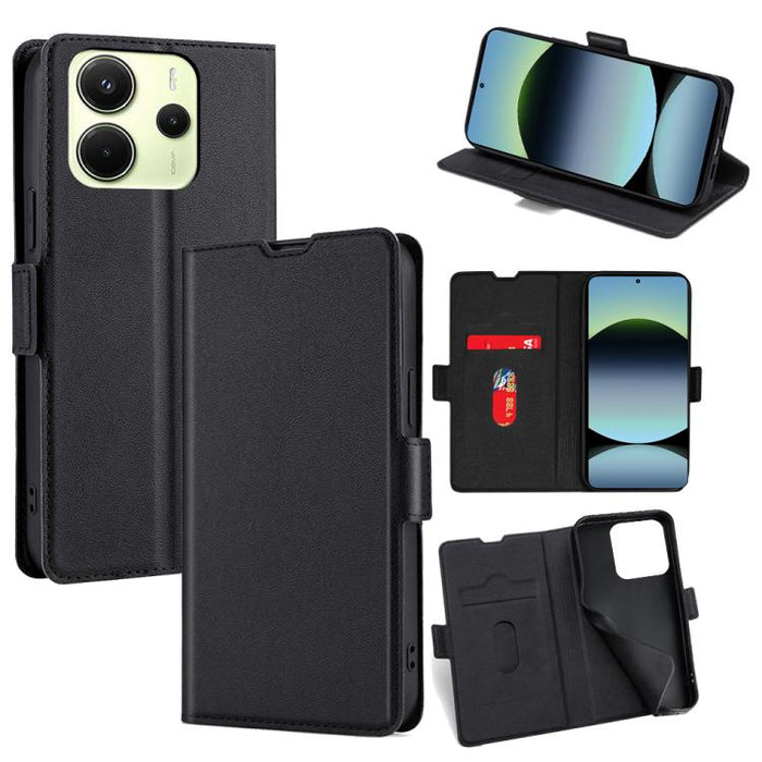Funda de cuero para teléfono con tapa horizontal y hebilla lateral ultrafina, For Redmi A7 Pro 171mm / Poco C85x 5G, For Redmi Turbo 5 Max 5G / Poco X8 Pro Max 5G, For Redmi Turbo 5 5G / Poco X8 Pro 5G, For Redmi K90 Pro Max 5G / Poco F8 Ultra         ...