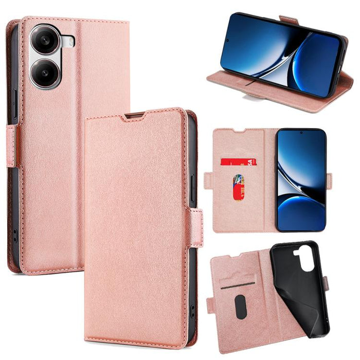 Funda de cuero para teléfono con tapa horizontal y hebilla lateral ultrafina, For Redmi A7 Pro 171mm / Poco C85x 5G, For Redmi Turbo 5 Max 5G / Poco X8 Pro Max 5G, For Redmi Turbo 5 5G / Poco X8 Pro 5G, For Redmi K90 Pro Max 5G / Poco F8 Ultra         ...