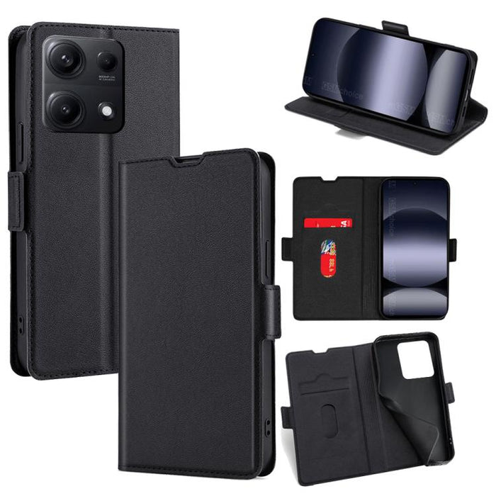 Funda de cuero para teléfono con tapa horizontal y hebilla lateral ultrafina, For Redmi A7 Pro 171mm / Poco C85x 5G, For Redmi Turbo 5 Max 5G / Poco X8 Pro Max 5G, For Redmi Turbo 5 5G / Poco X8 Pro 5G, For Redmi K90 Pro Max 5G / Poco F8 Ultra         ...