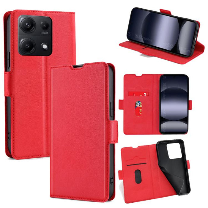 Funda de cuero para teléfono con tapa horizontal y hebilla lateral ultrafina, For Redmi A7 Pro 171mm / Poco C85x 5G, For Redmi Turbo 5 Max 5G / Poco X8 Pro Max 5G, For Redmi Turbo 5 5G / Poco X8 Pro 5G, For Redmi K90 Pro Max 5G / Poco F8 Ultra         ...