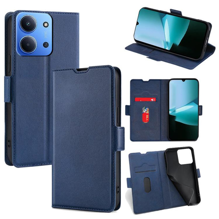 Funda de cuero para teléfono con tapa horizontal y hebilla lateral ultrafina, For Redmi A7 Pro 171mm / Poco C85x 5G, For Redmi Turbo 5 Max 5G / Poco X8 Pro Max 5G, For Redmi Turbo 5 5G / Poco X8 Pro 5G, For Redmi K90 Pro Max 5G / Poco F8 Ultra         ...