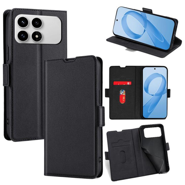 Funda de cuero para teléfono con tapa horizontal y hebilla lateral ultrafina, For Redmi A7 Pro 171mm / Poco C85x 5G, For Redmi Turbo 5 Max 5G / Poco X8 Pro Max 5G, For Redmi Turbo 5 5G / Poco X8 Pro 5G, For Redmi K90 Pro Max 5G / Poco F8 Ultra         ...